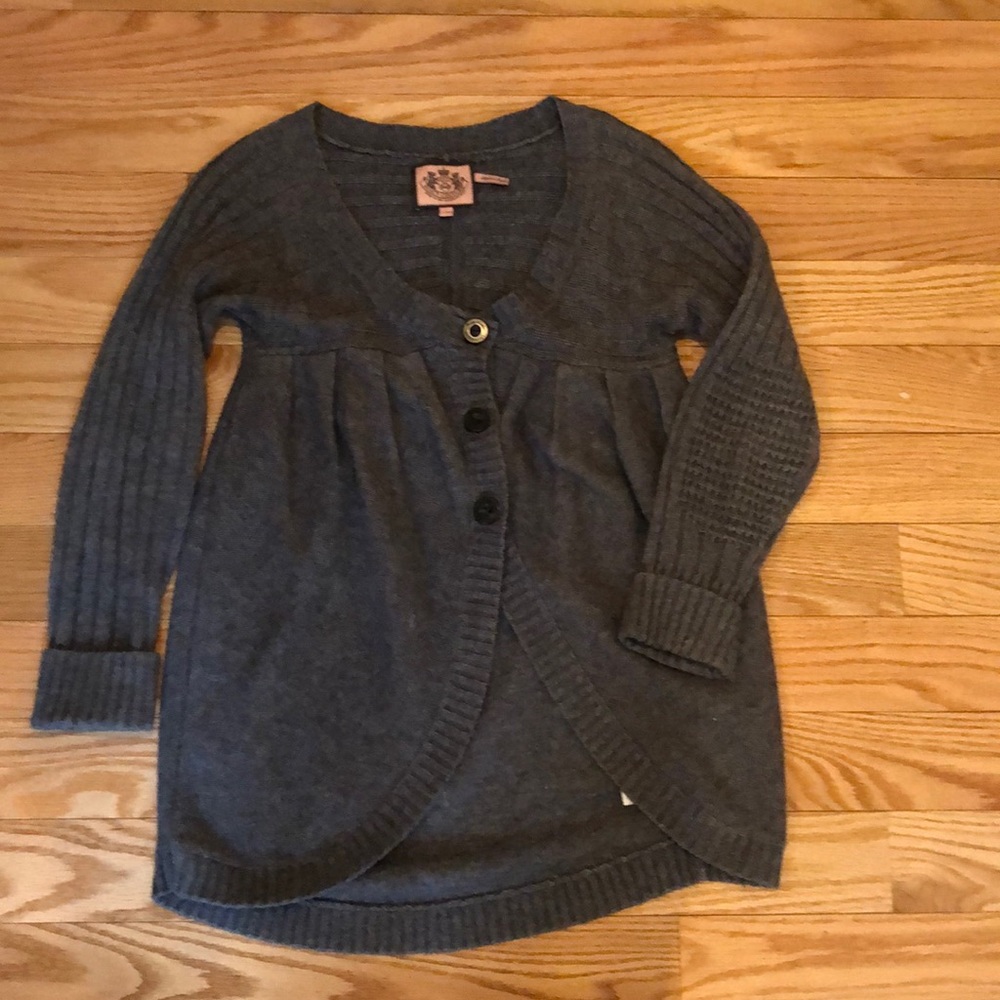 Juicy Couture grey cardigan